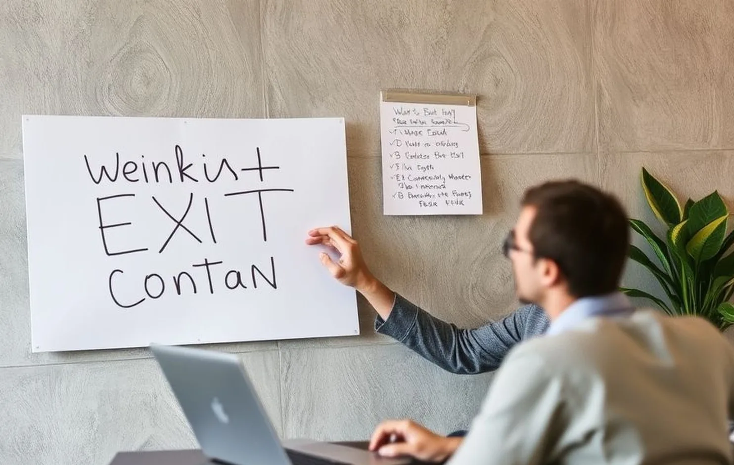 Business coaching session with professional mentor